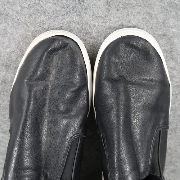 Comfortview Shoes Womens 11 Fashion Sneakers Casual Trainer Black Heel Zip Flat - Picture 7 of 10